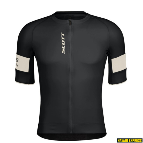 Mar&scaron;kinėliai vyr. trumpom rankovėm Scott Endurance Pro SS black/cotton white