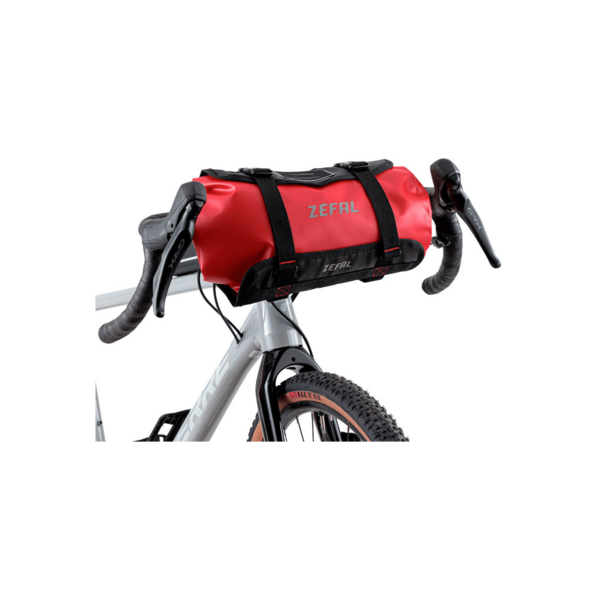Handlebar bag Zefal Adventure F5 red 380 x 150 x 150 mm 5l