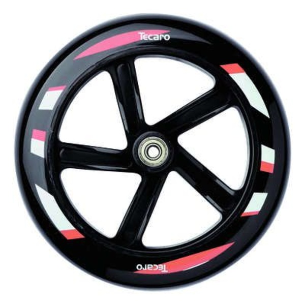 Replacement wheels for Hudora Ersatzrolle black/red
