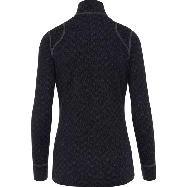 Thermowave mot. Merino Xtreme Long Sleeve Zippered Black