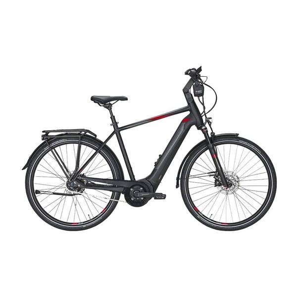 Dviratis 28  elektrinis Pegasus Premio EVO 5F ABS vyr. BOSCH Sistema 400wh 5g juodas matinis 