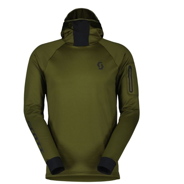 Džemperis vyr. Scott M s Trail Storm LS t.žalias 