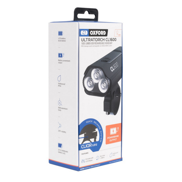 OXC Light UltraTorch CL1600 Headlight