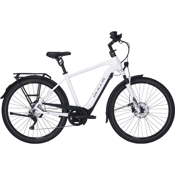 Dviratis 28  elektrinis Bulls Tourer EVO 10 555Wh vyr. 10g baltas 
