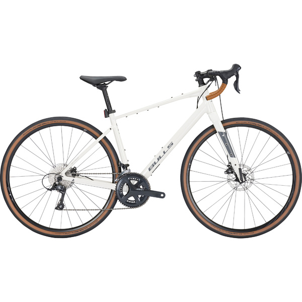 Dviratis 28  Bulls Trail Grinder 2 Gravel 18g baltas 