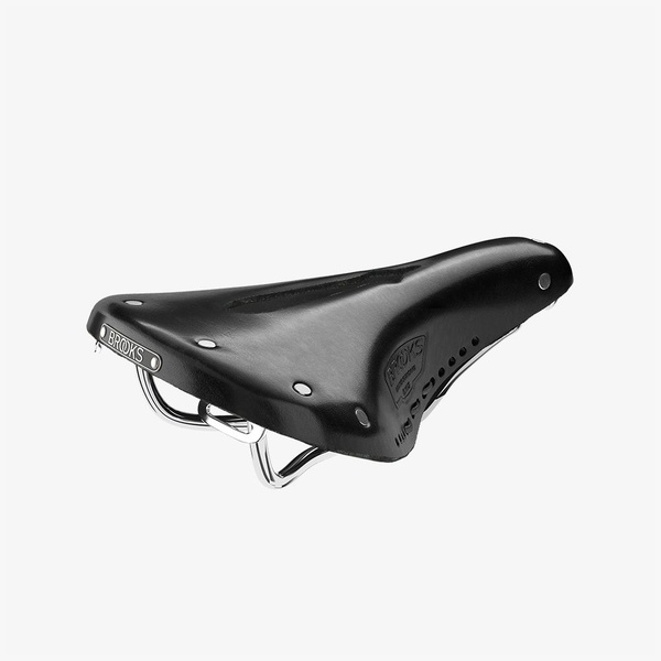 Brooks saddle B17 carved short black