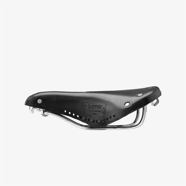 Brooks saddle B17 carved short black