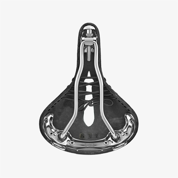 Brooks saddle B17 carved short black