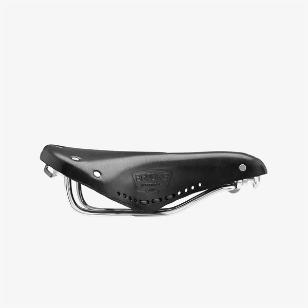 Brooks saddle B17 carved short black