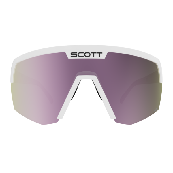 Scott Sport Shield Sunglasses white matt/AMP lavender chrome S3