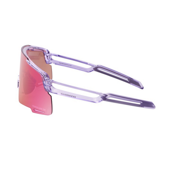 Cycling Glasses Shimano Eyewear CE-EQNX5TR Transparent Lilac