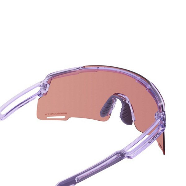 Cycling Glasses Shimano Eyewear CE-EQNX5TR Transparent Lilac