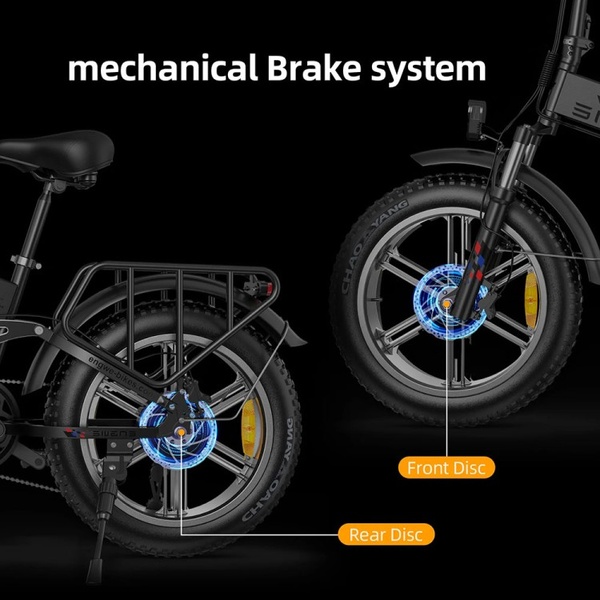 Bicycle 20  electric Engwe Engine X black