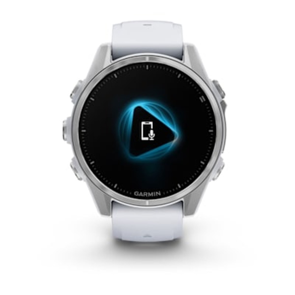 Garmin fēnix 8 43 mm AMOLED i&scaron;manusis sportinis laikrodis (Sidabrinės spalvos)
