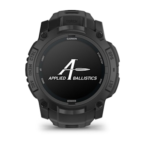 Garmin Instinct&reg; 3 &ndash; 50 mm, AMOLED, Tactical Edition i&scaron;manusis sportinis laikrodis (juodos spalvos)