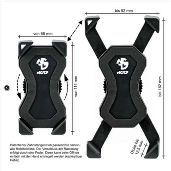 Phone case NC 17 Universal-Handyhalter