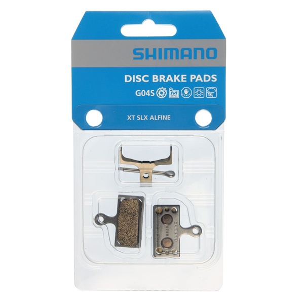 Brake pads Shimano Metal G04S Incl Spring/Split Pin