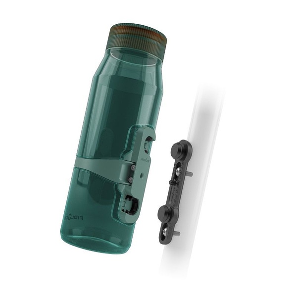 Fidlock Twist 700ml life bottle + bike base green