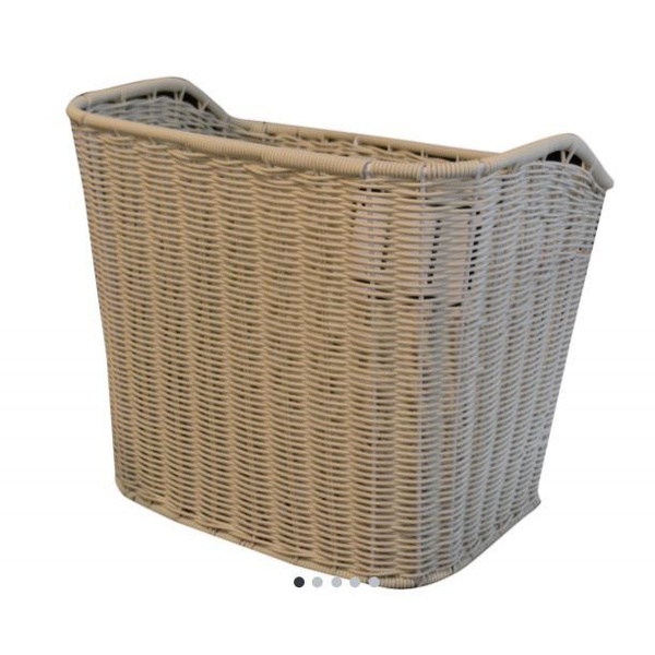 Front carrier bag Pegasus Tourina cream braided