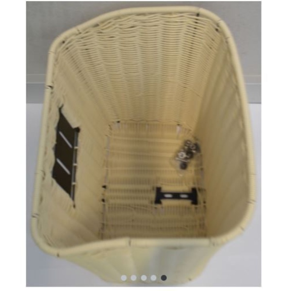 Front carrier bag Pegasus Tourina cream braided
