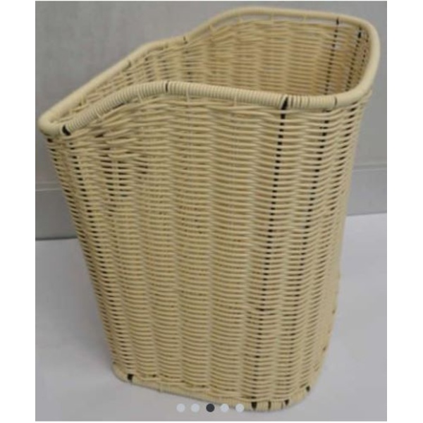 Front carrier bag Pegasus Tourina cream braided