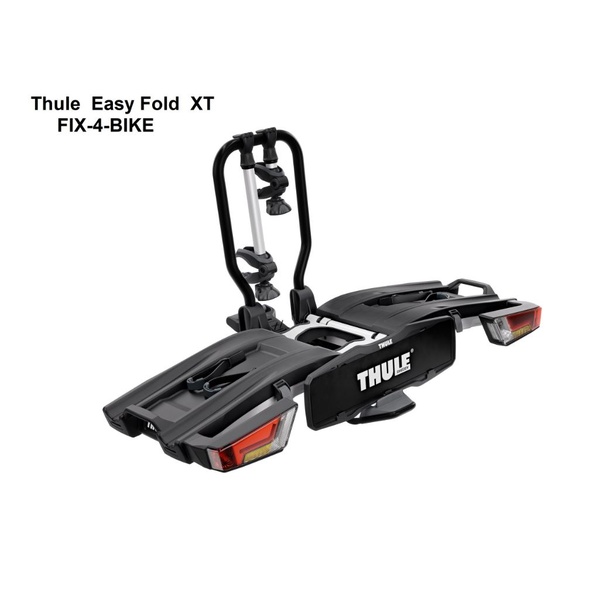 Dviračių laikiklis ant grąžulo 2vnt dvir. Thule 9655 EasyFold XT Fix