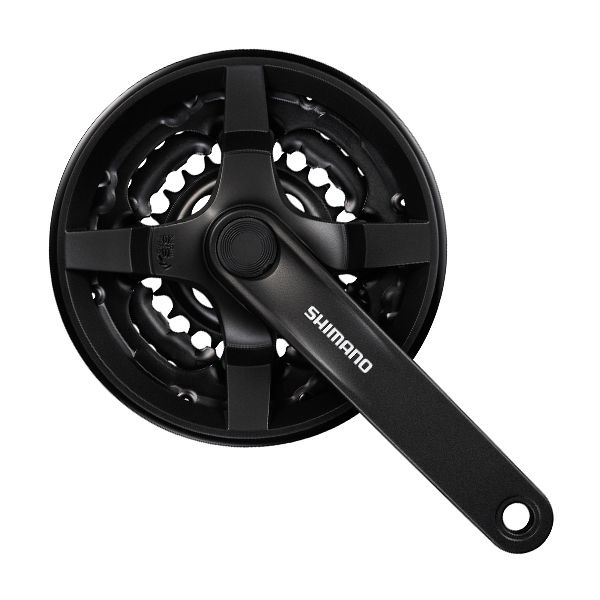 Shimano 6/7/8-speed Black FC-TY301 42x34x24T 170mm