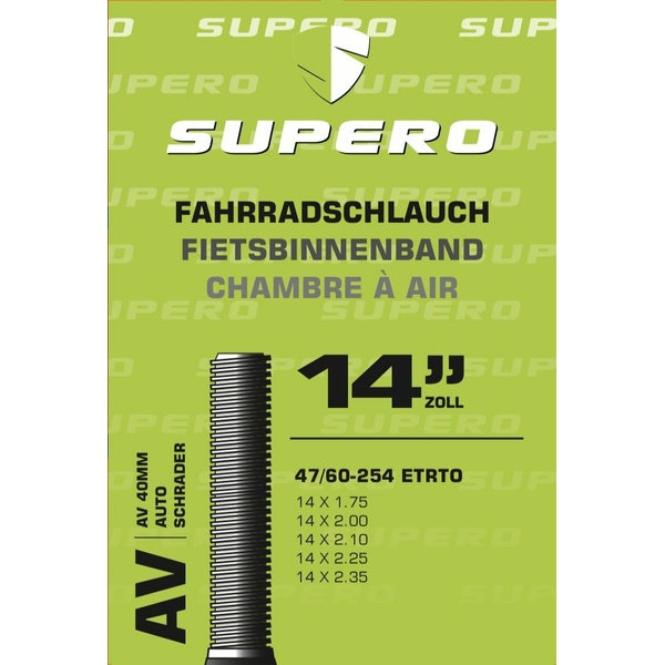 Kamera 14  Supero Ventil: Schrader / AV 47/60 - 254