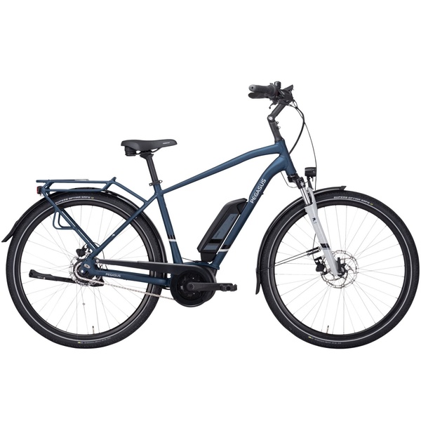 Dviratis 28  elektrinis Pegasus Solero E8R Plus vyr. BOSCH Sistema 400wh mėlynas 