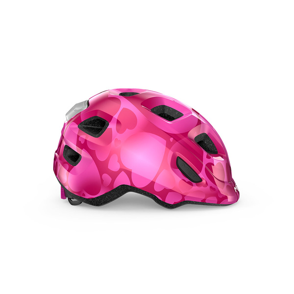 Helmet MET HOORAY Pink Hearts Glossy S 52-56 cm