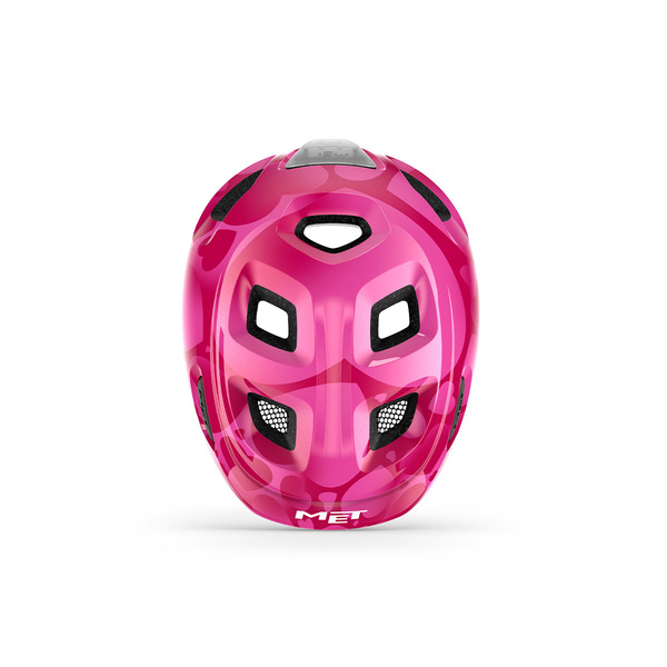 Helmet MET HOORAY Pink Hearts Glossy S 52-56 cm