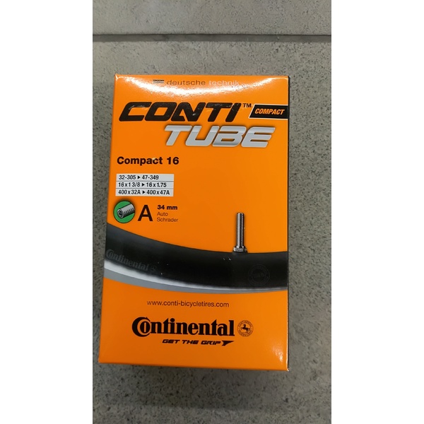Continental Compact 16 Valve Auto 32/47-305/349 Bicycle camera