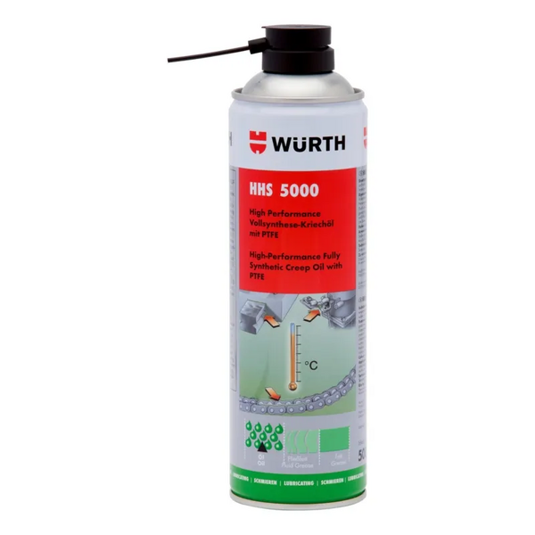 Lubricant W&uuml;rth HHS 5000 500 ml