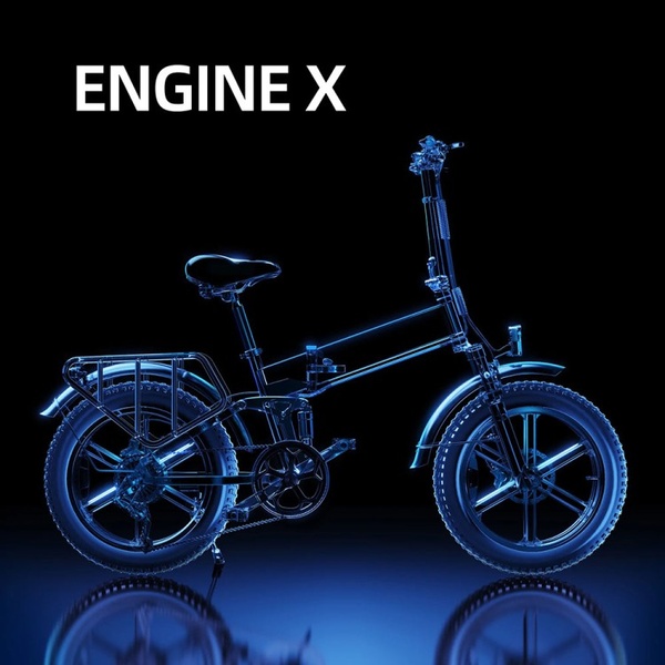 Bicycle 20  electric Engwe Engine X red