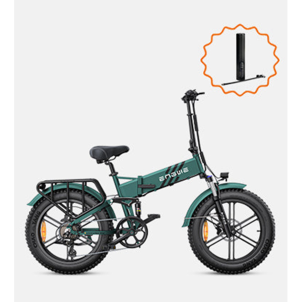 Bicycle 20  electric Engwe Engine PRO 2.0 green