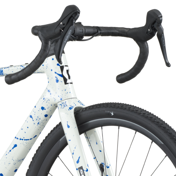Dviratis 28  SCOTT ADDICT GRAVEL 30 white/splatter blue Scott