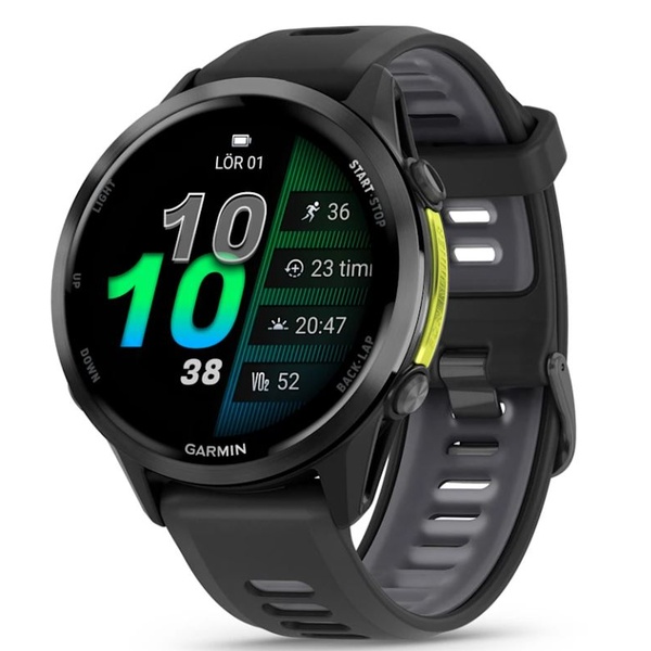 Garmin Forerunner&reg; 970 i&scaron;manusis sportinis laikrodis (Pilkos spalvos DLC titanas)