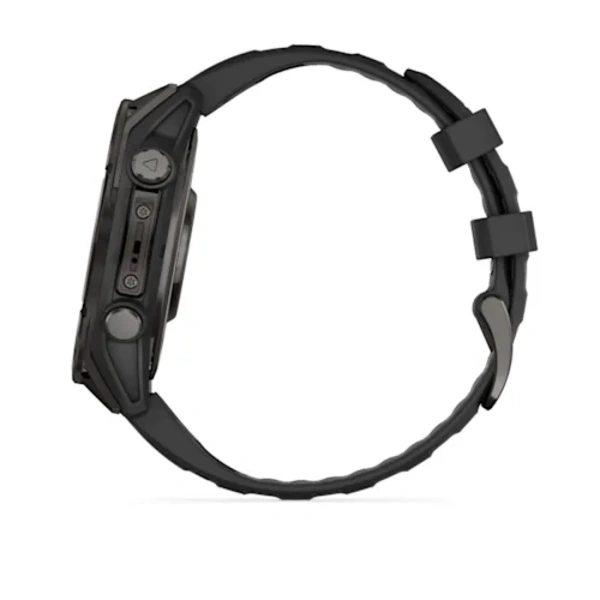 Garmin fenix 8  47mm Sapphire AMOLED i&scaron;manusis sportinis laikrodis (Titanium Carbon Grey spalvos)