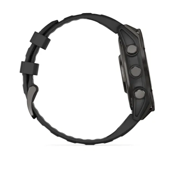 Garmin fenix 8  47mm Sapphire AMOLED i&scaron;manusis sportinis laikrodis (Titanium Carbon Grey spalvos)