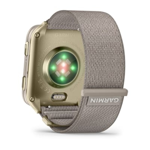 Garmin Venu&reg; X1 i&scaron;manusis sportinis laikrodis (Aukso spalvos)
