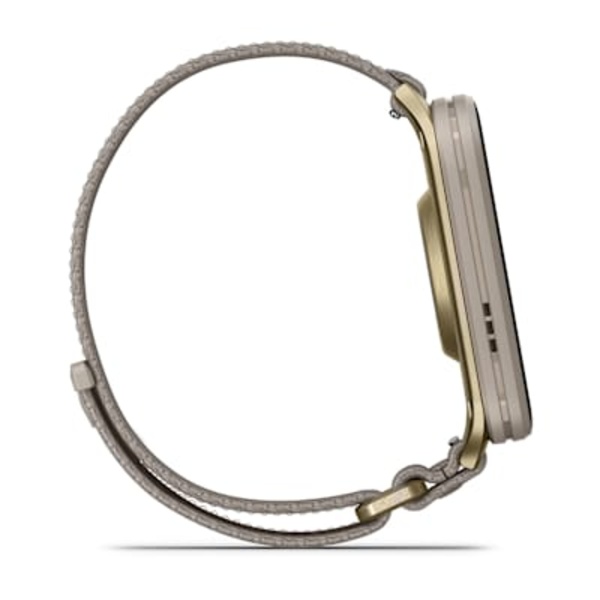 Garmin Venu&reg; X1 i&scaron;manusis sportinis laikrodis (Aukso spalvos)