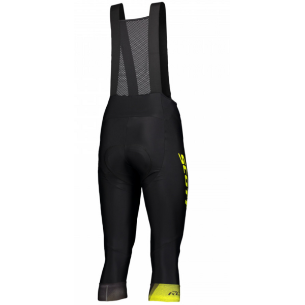 Shorts 3/4 with shoulder straps Scott RC Pro +++ men black/yellow