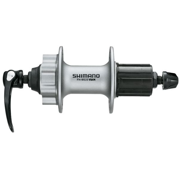 Rear hub Shimano M525 Deore Disc 32L QR 6H black