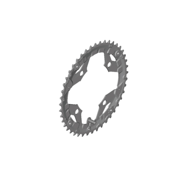 Crankshaft sprocket 48T Black Alivio FC-T4060 For 48-36-26T For CG