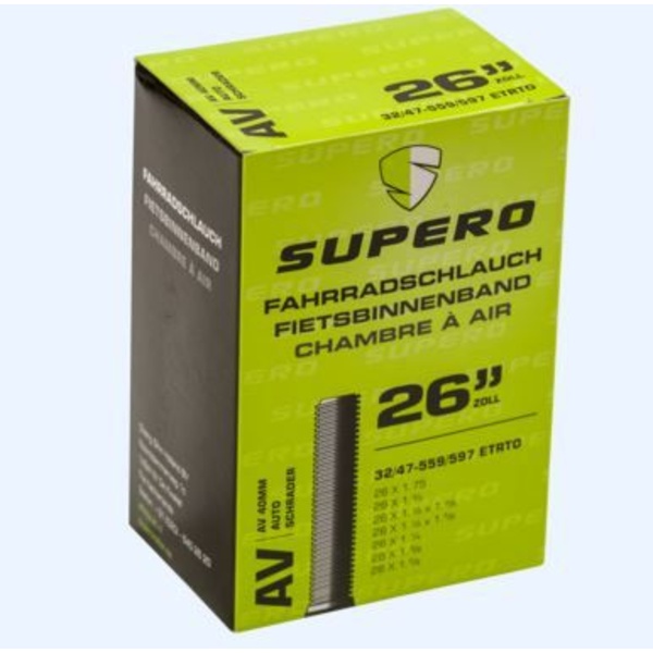 Camera 26  Supero Ventil: Schrader / AV 40/62 - 559