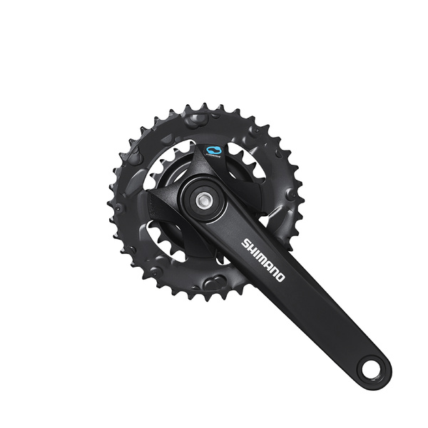 &Scaron;vaistiklis Shimano 7/8-Speed Black FC-M315-2 36/22T 175mm