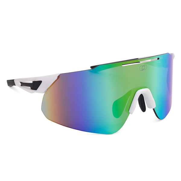 Akiniai OXFORD Sentiero Corsa White Frame Rainbow Lens