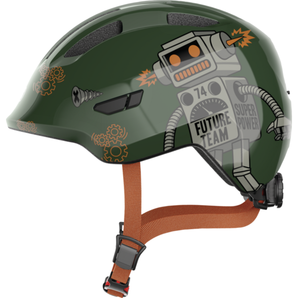 Helmet Abus Smiley 3.0 green robo