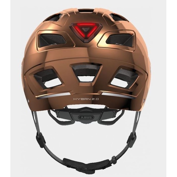 Helmet Abus Hyban 2.0 chrome ros&eacute;