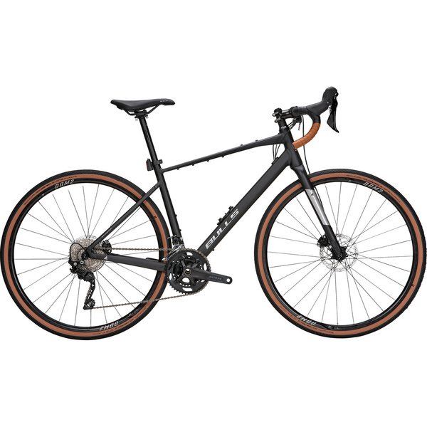 Dviratis 28  Bulls Grinder 3 Gravel 20g juodas 